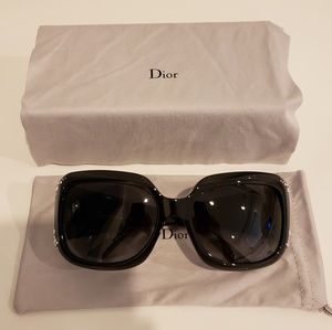Dior Ondine Swarovski crystal flower sunglasses